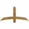 Ekena Millwork Bellingham Rough Sawn Timber Gable Bracket, Western Red Cedar, 48"W x 24"H x 4"D x 4"F, 12/12 Pitch GBW048X24X0404BEL00RWR - alternate 1